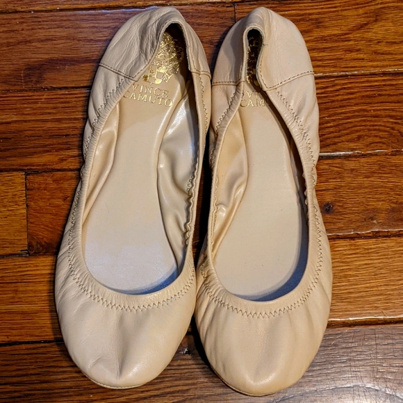 Vince Camuto Shoes - Vince Camuto Leather Ballet Flats